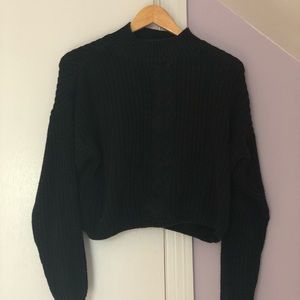 Black Turtle Neck Sweater